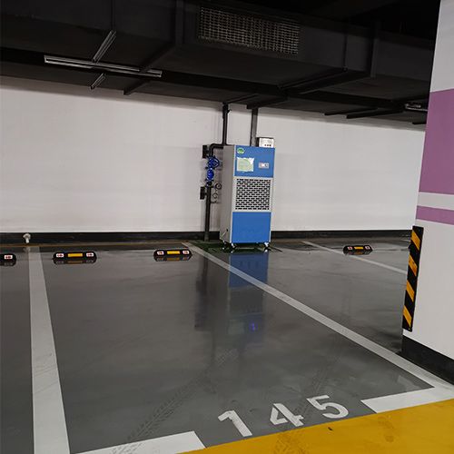 万科溪望地下车库采用365除湿机解决潮湿难题